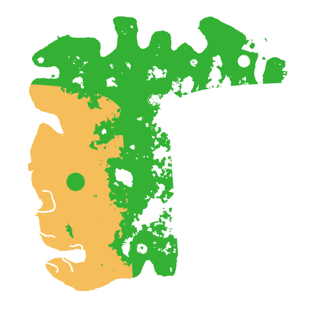 Biome Rust Map: Procedural Map, Size: 4500, Seed: 8723767