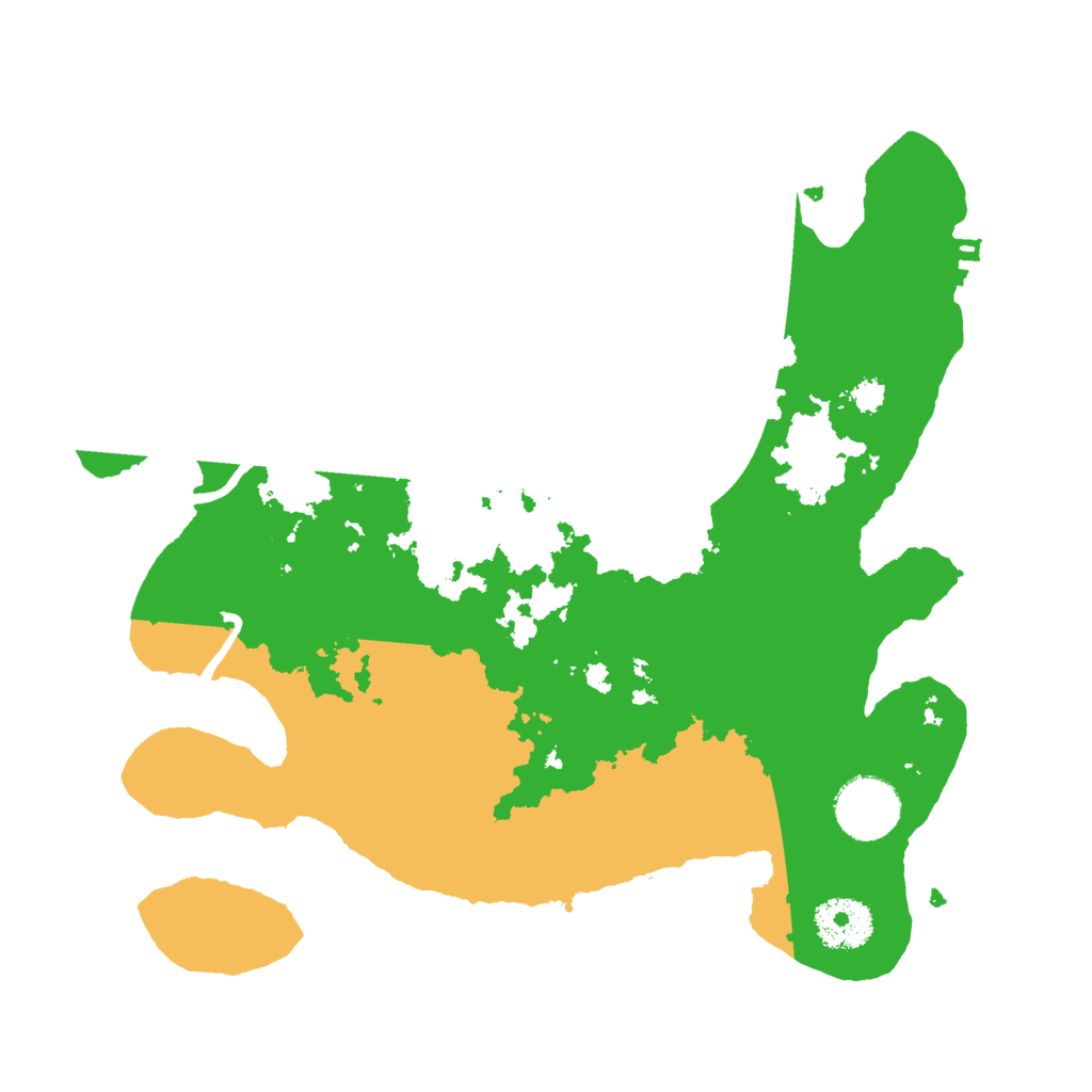 Biome Rust Map: Procedural Map, Size: 3000, Seed: 1284783252