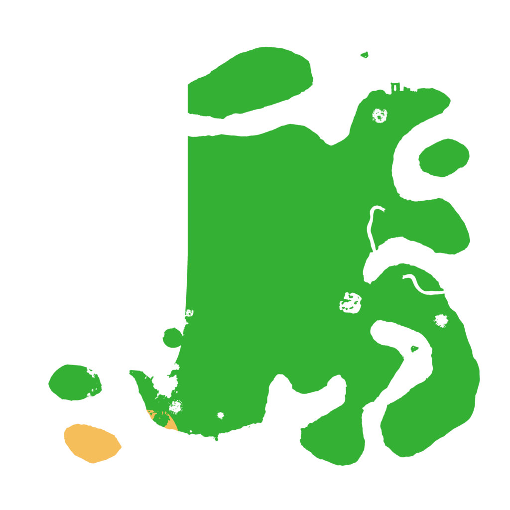 Biome Rust Map: Procedural Map, Size: 3500, Seed: 1284783252