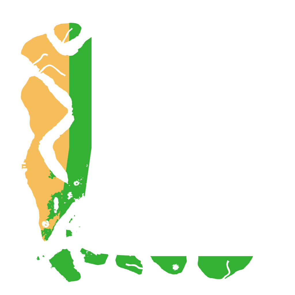 Biome Rust Map: Procedural Map, Size: 4250, Seed: 15573
