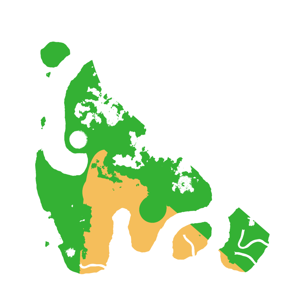 Biome Rust Map: Procedural Map, Size: 3000, Seed: 400130