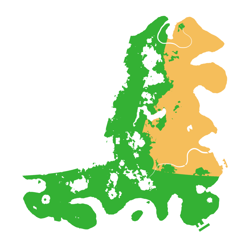 Biome Rust Map: Procedural Map, Size: 4000, Seed: 1678146827