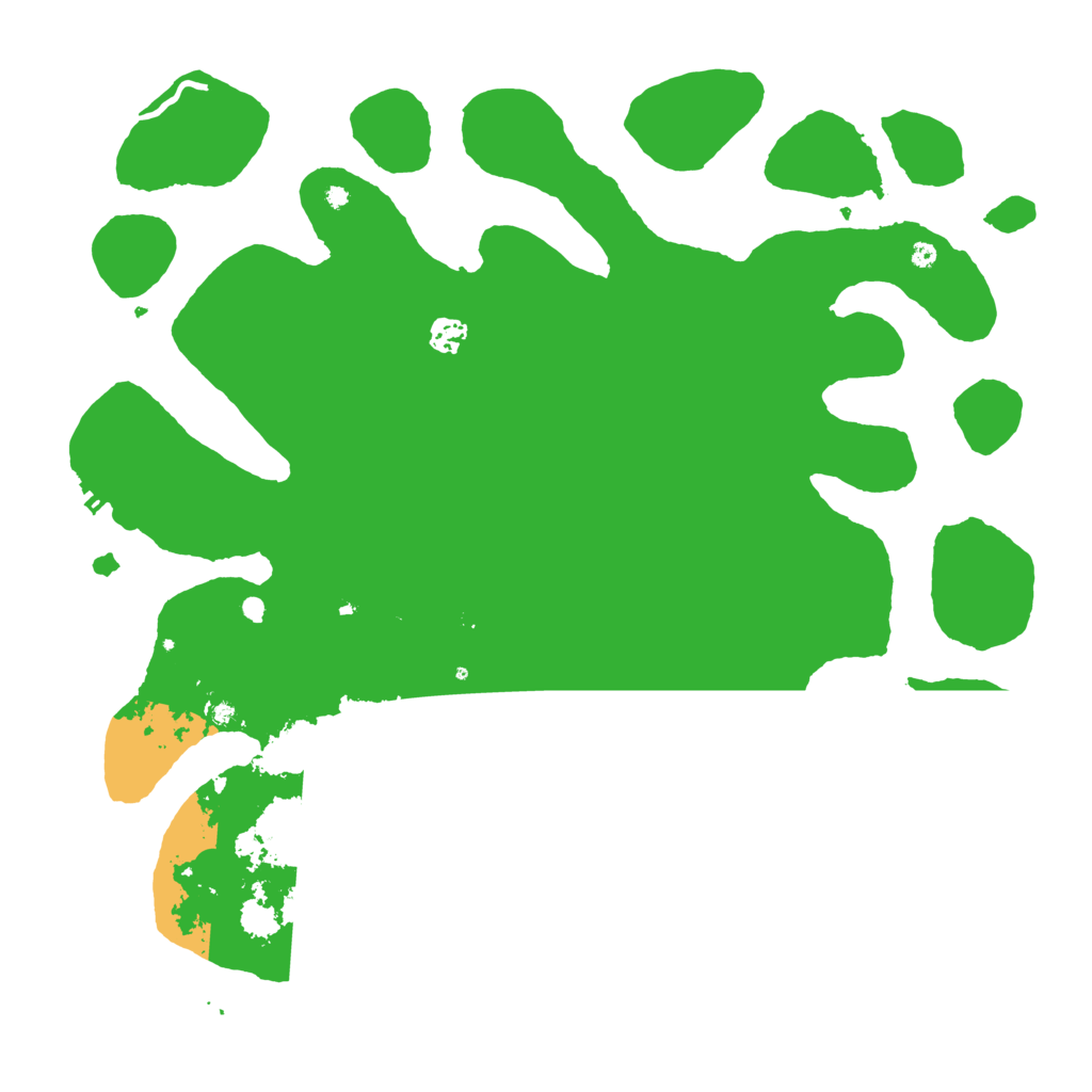 Biome Rust Map: Procedural Map, Size: 4400, Seed: 352405