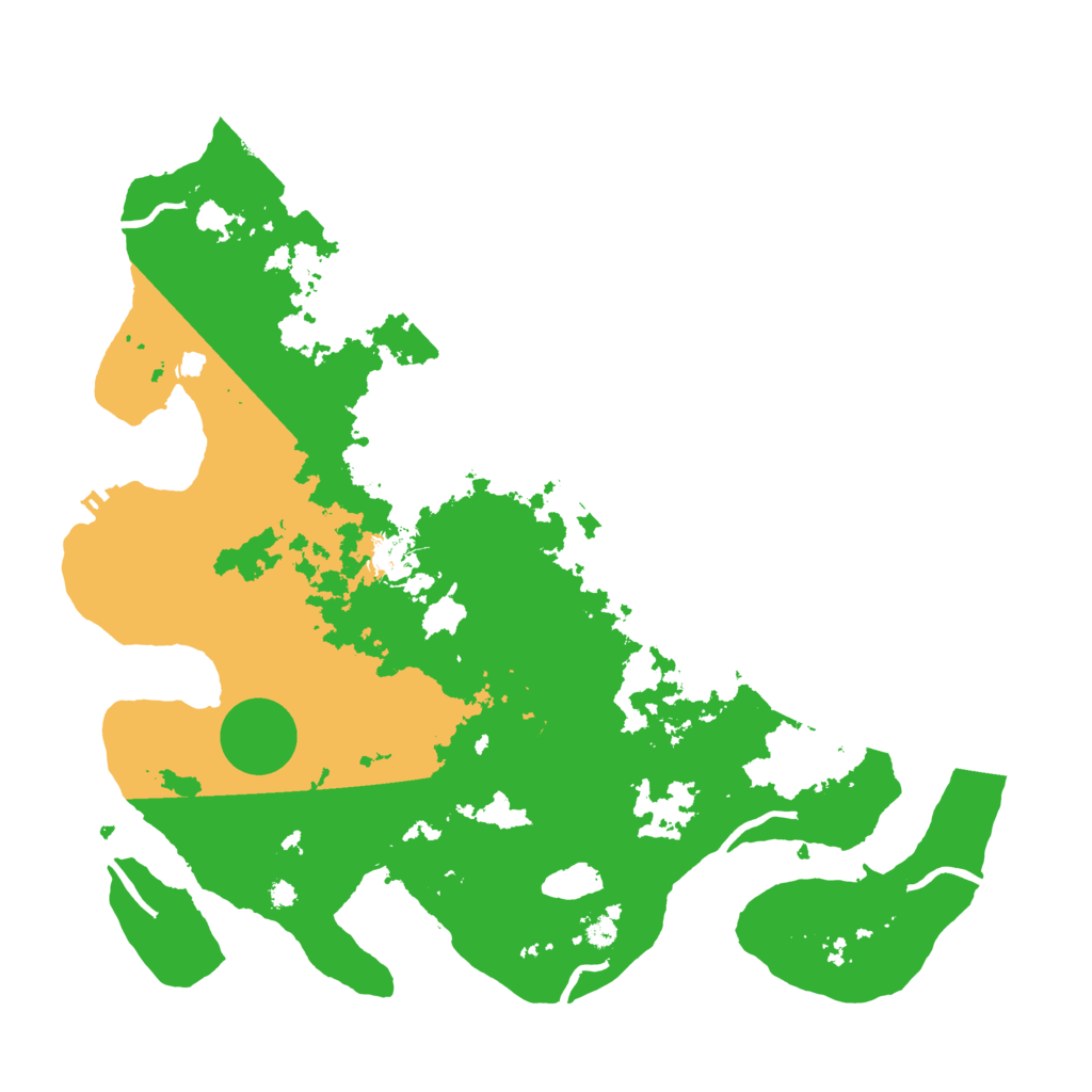 Biome Rust Map: Procedural Map, Size: 3750, Seed: 5345344