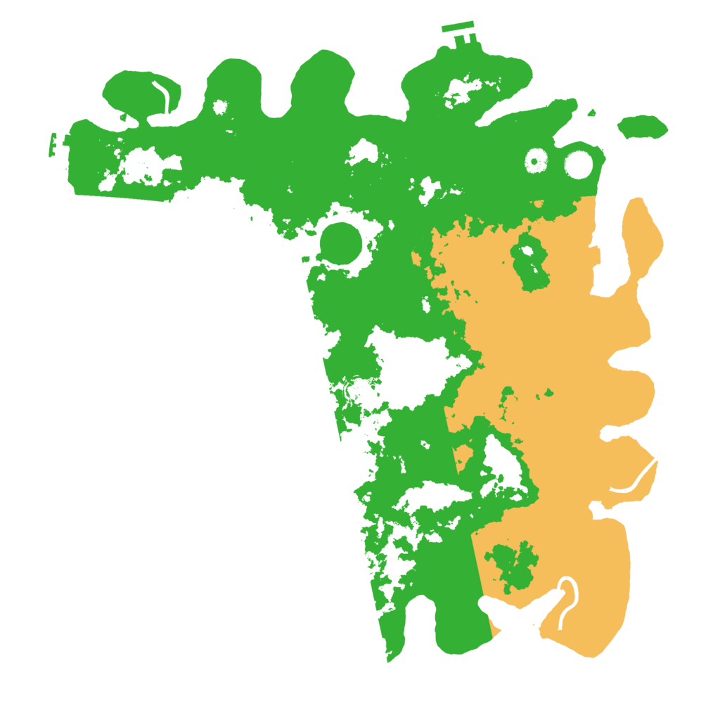 Biome Rust Map: Procedural Map, Size: 4500, Seed: 80746796
