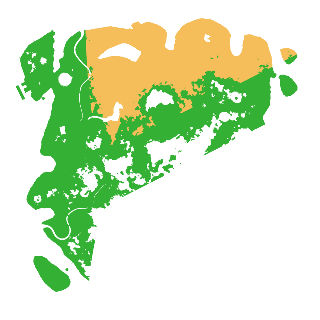 Biome Rust Map: Procedural Map, Size: 4250, Seed: 2142184198