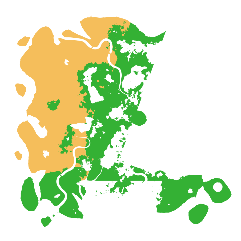Biome Rust Map: Procedural Map, Size: 4500, Seed: 1472394452