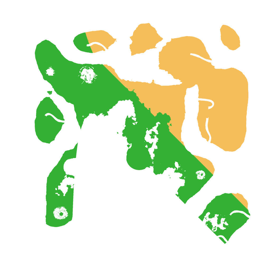 Biome Rust Map: Procedural Map, Size: 3000, Seed: 866925417