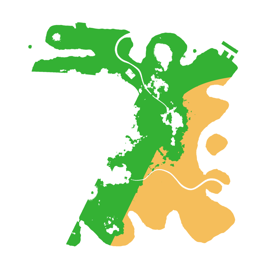 Biome Rust Map: Procedural Map, Size: 3000, Seed: 8974