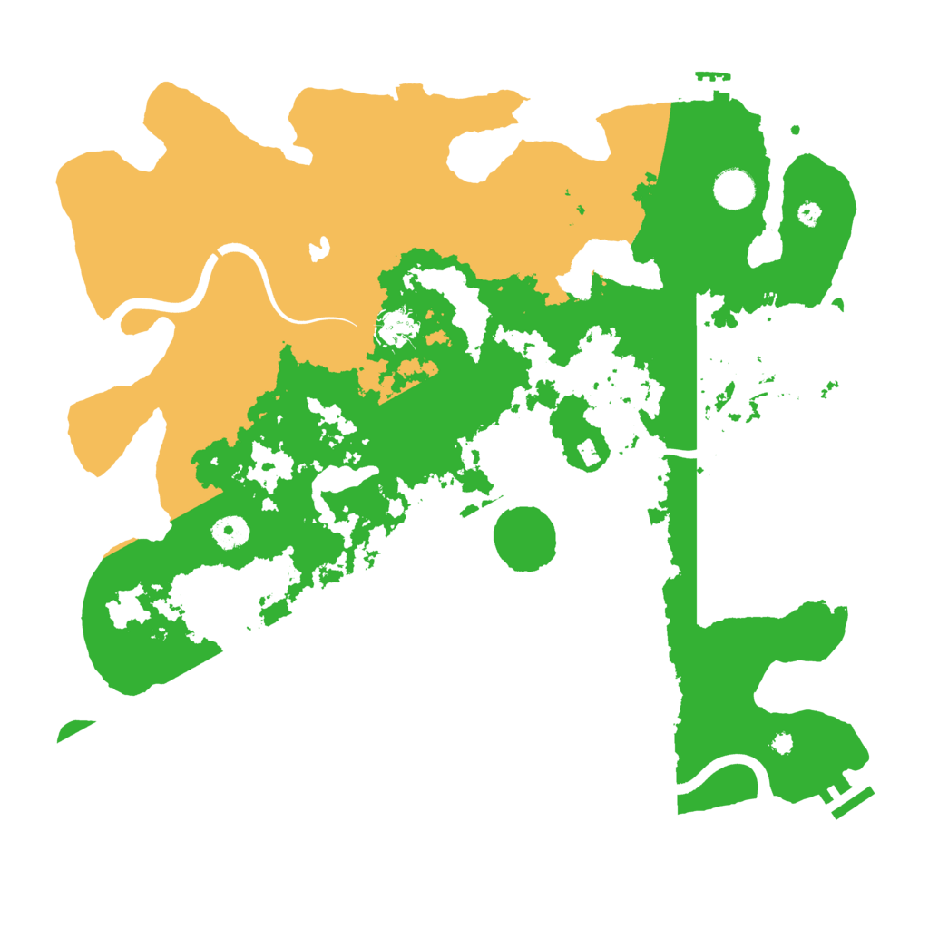 Biome Rust Map: Procedural Map, Size: 4000, Seed: 6761