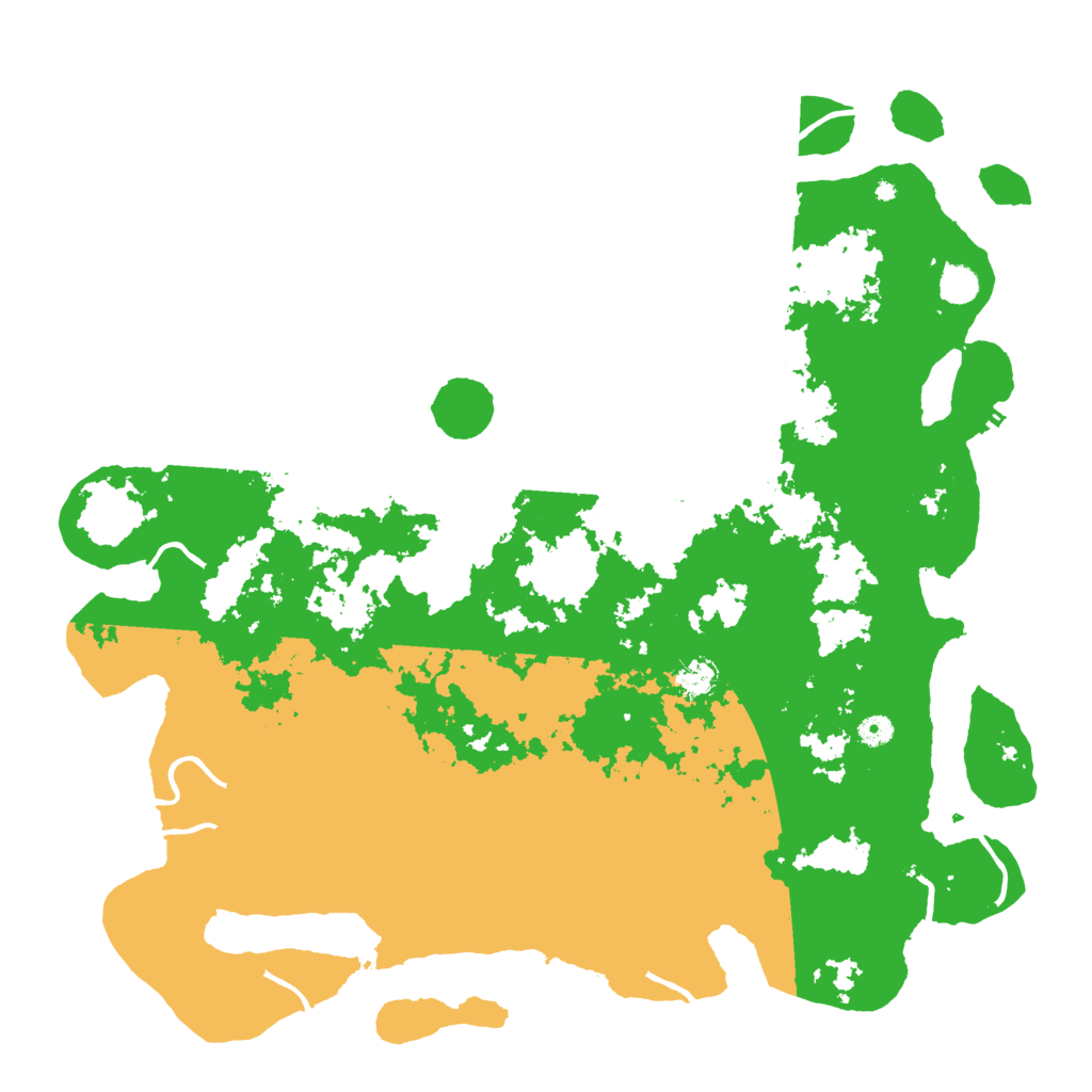 Biome Rust Map: Procedural Map, Size: 5000, Seed: 887342794