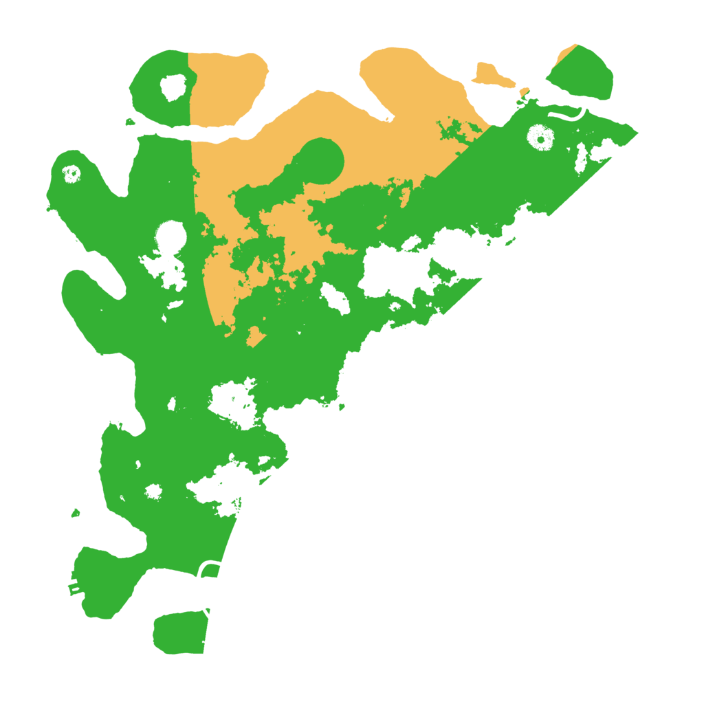 Biome Rust Map: Procedural Map, Size: 4000, Seed: 16101993