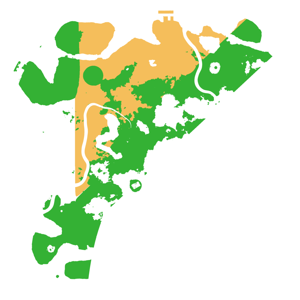 Biome Rust Map: Procedural Map, Size: 4000, Seed: 16101993