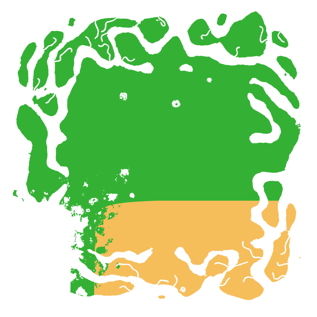 Biome Rust Map: Procedural Map, Size: 6000, Seed: 1763110311