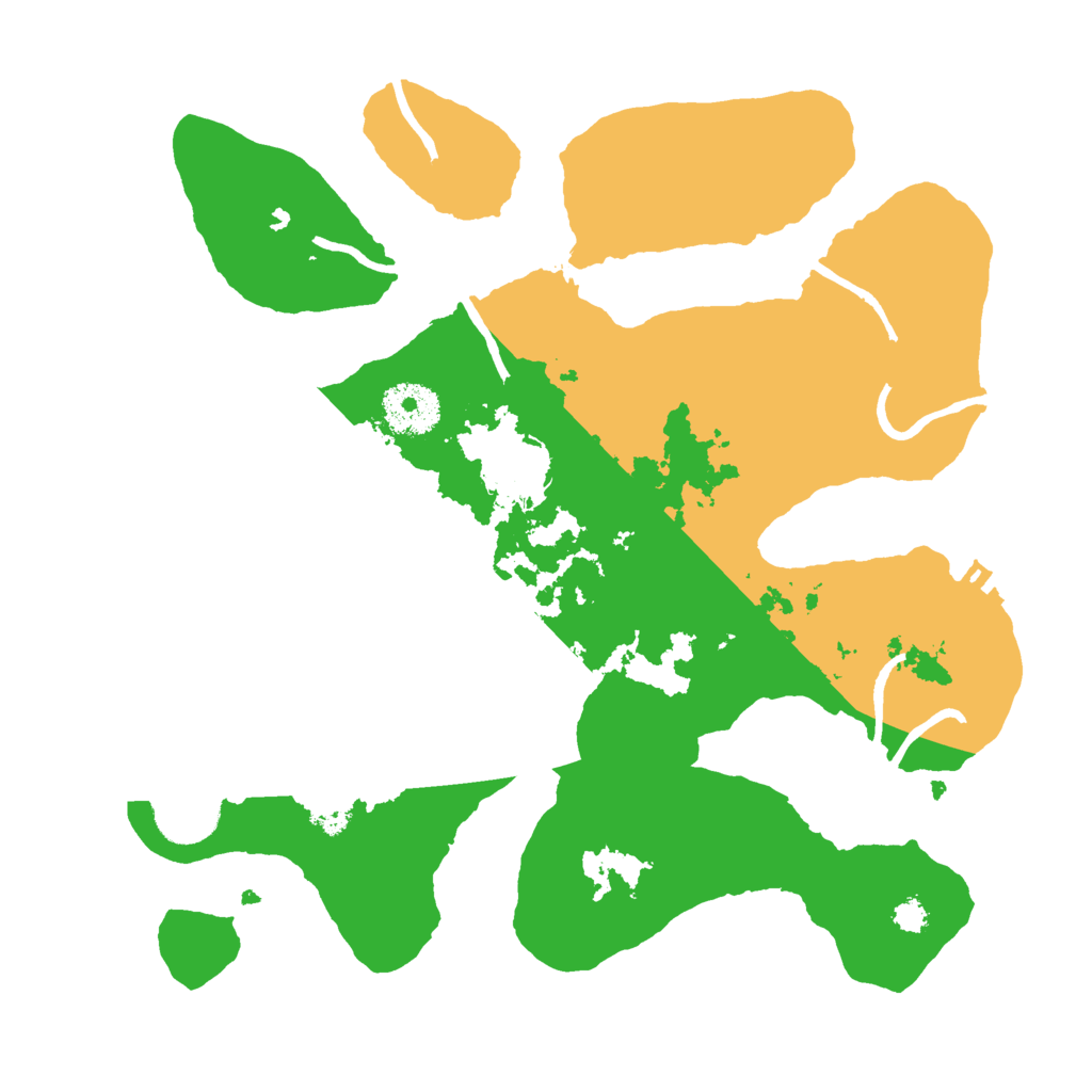 Biome Rust Map: Procedural Map, Size: 3000, Seed: 1455084752