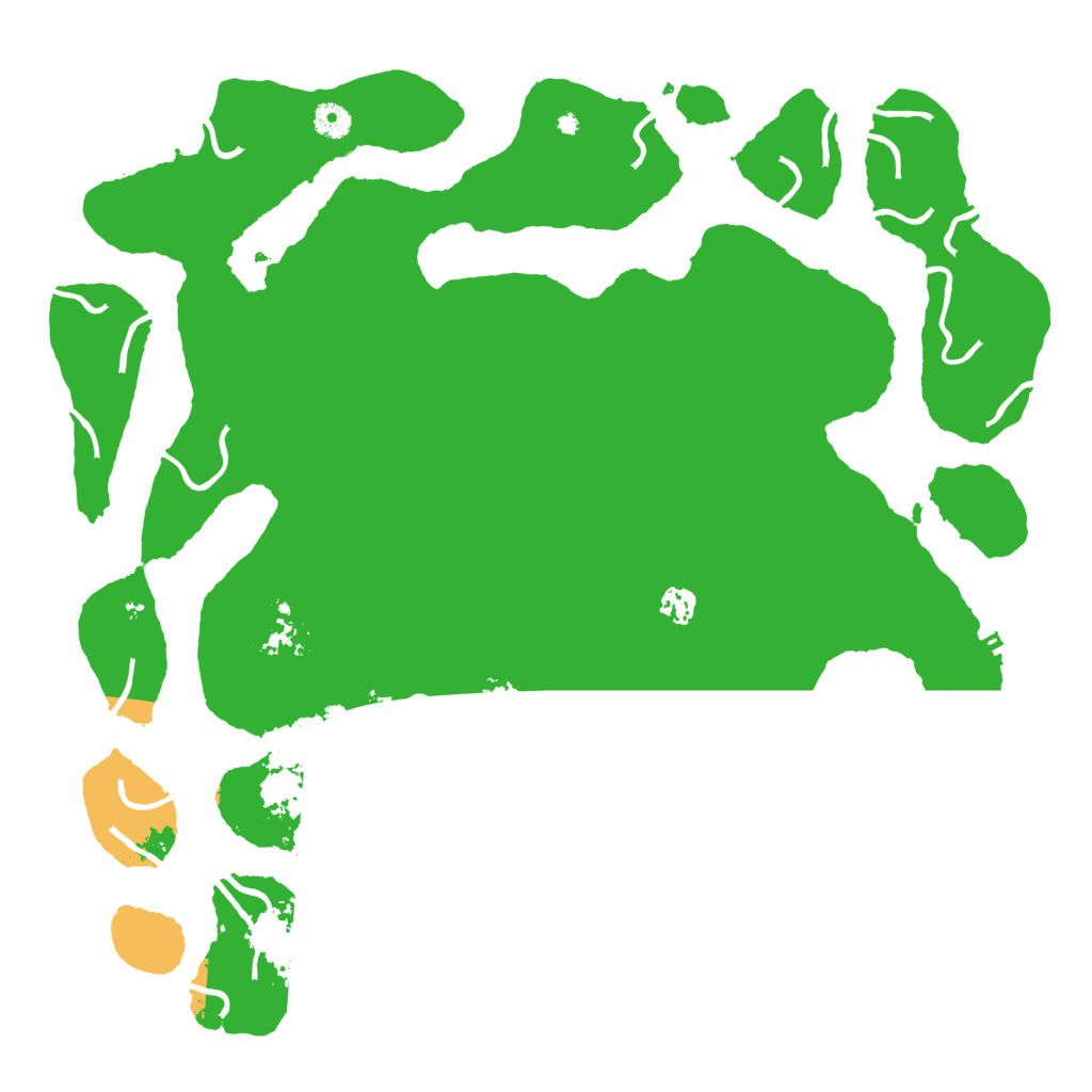 Biome Rust Map: Procedural Map, Size: 4500, Seed: 30200759