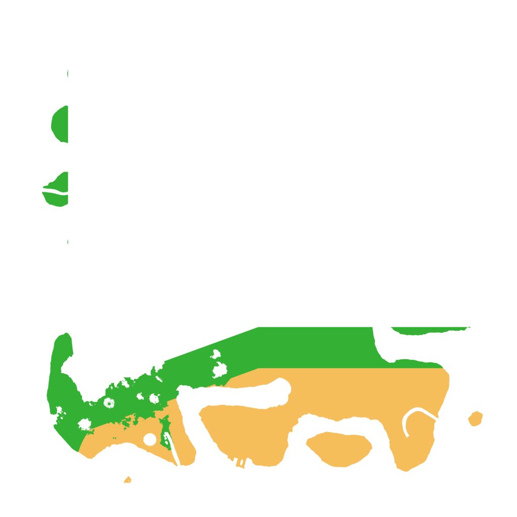 Biome Rust Map: Procedural Map, Size: 3600, Seed: 766097903