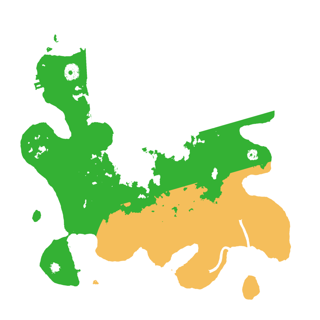 Biome Rust Map: Procedural Map, Size: 3000, Seed: 170385