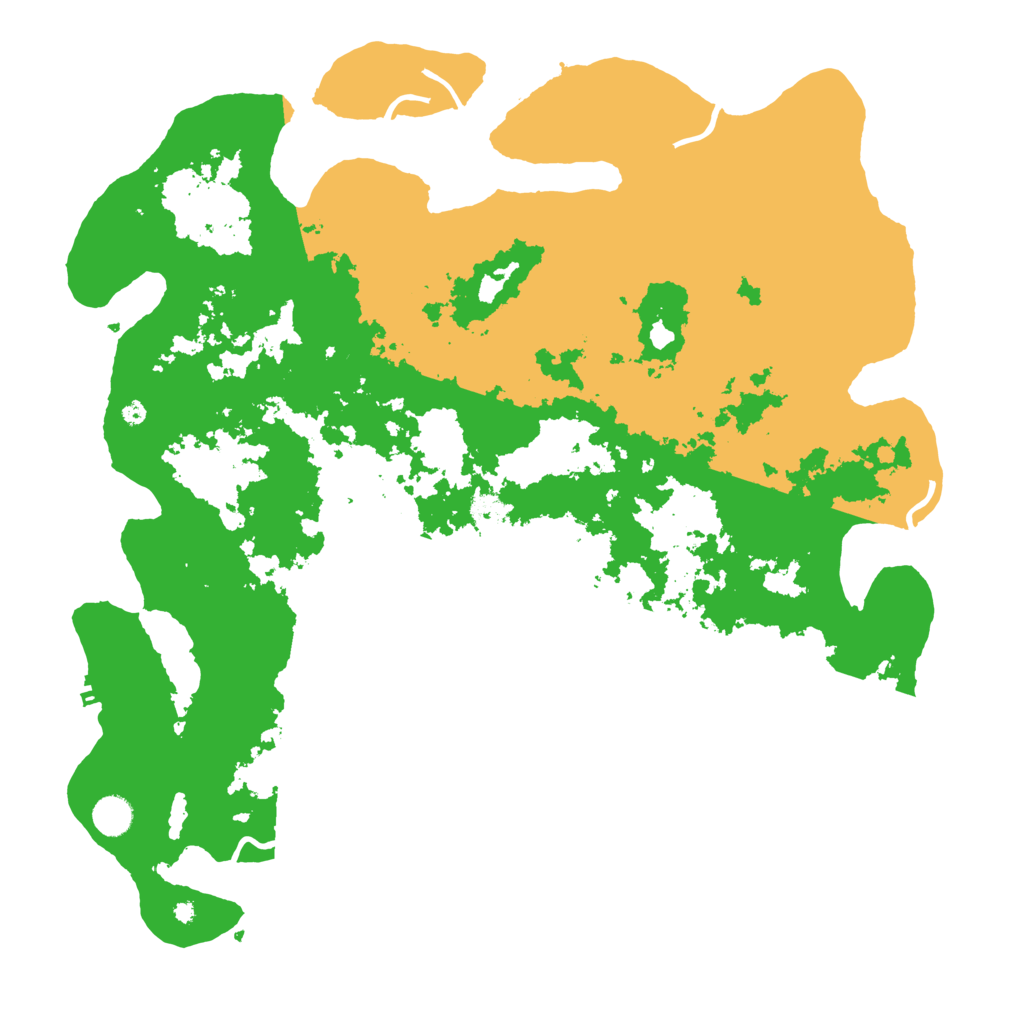 Biome Rust Map: Procedural Map, Size: 4500, Seed: 1720067560