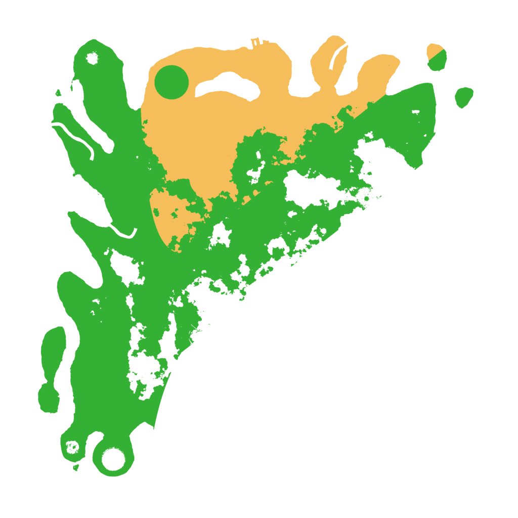 Biome Rust Map: Procedural Map, Size: 4000, Seed: 757070018