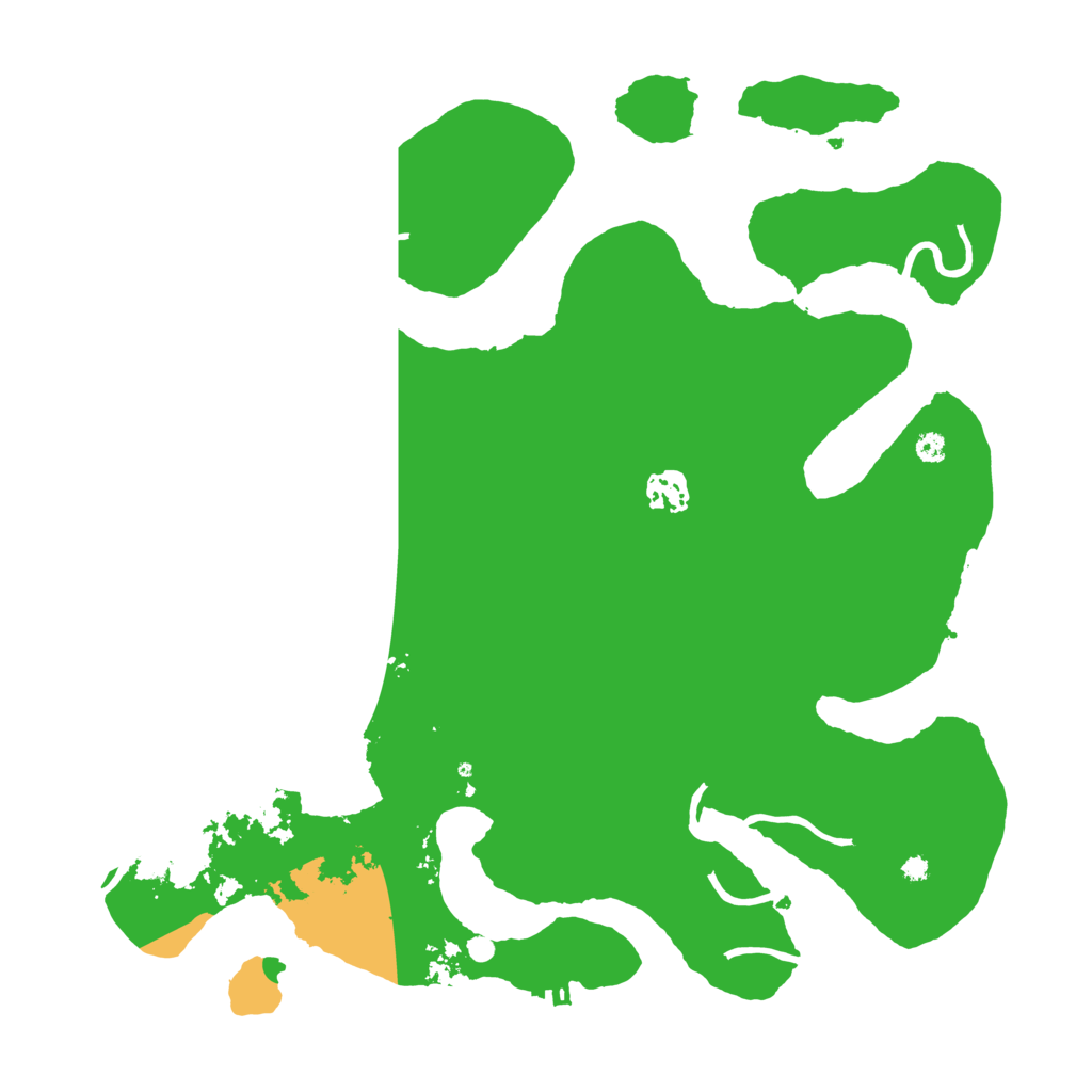 Biome Rust Map: Procedural Map, Size: 3700, Seed: 1442342