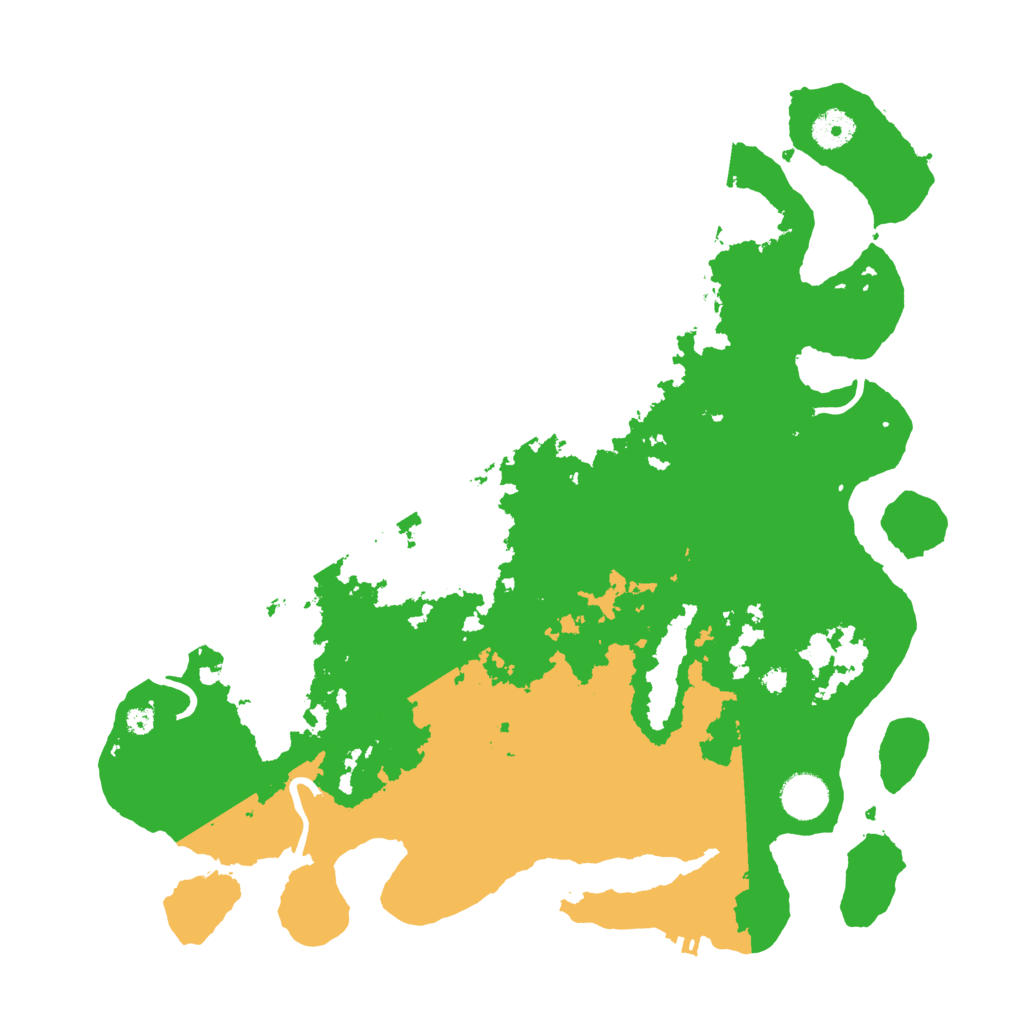 Biome Rust Map: Procedural Map, Size: 3850, Seed: 2088491782