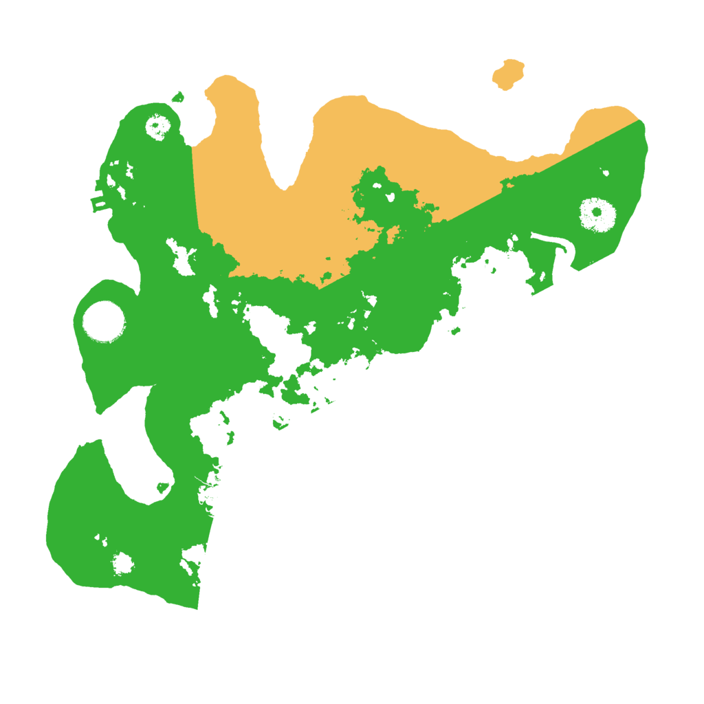 Biome Rust Map: Procedural Map, Size: 3000, Seed: 681136227