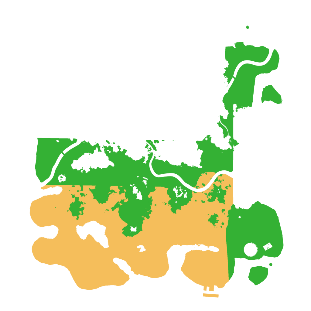 Biome Rust Map: Procedural Map, Size: 4050, Seed: 1564867540