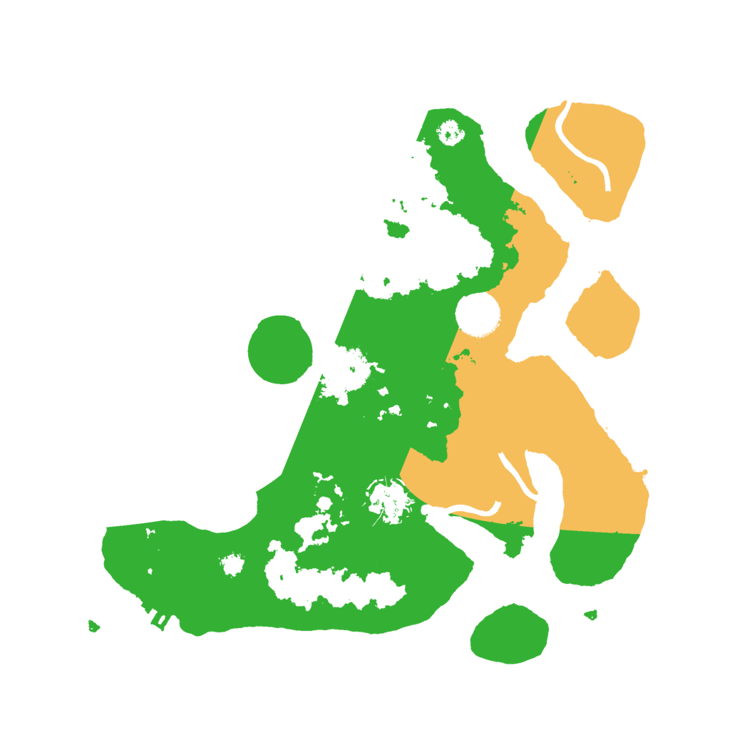 Biome Rust Map: Procedural Map, Size: 3000, Seed: 795249