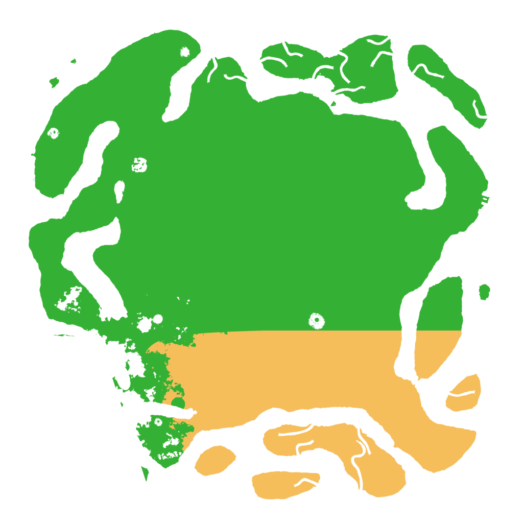 Biome Rust Map: Procedural Map, Size: 5000, Seed: 23061995