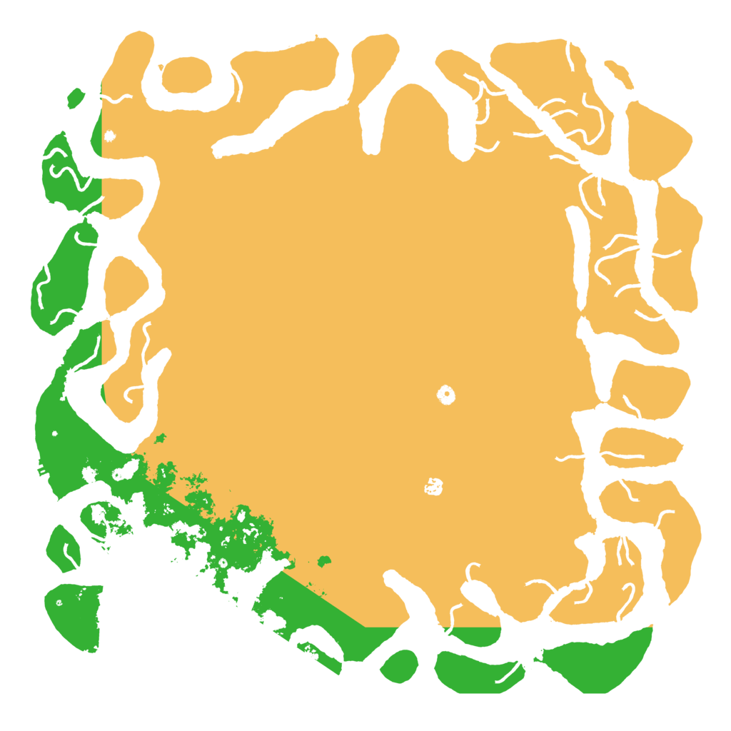 Biome Rust Map: Procedural Map, Size: 6000, Seed: 37315356