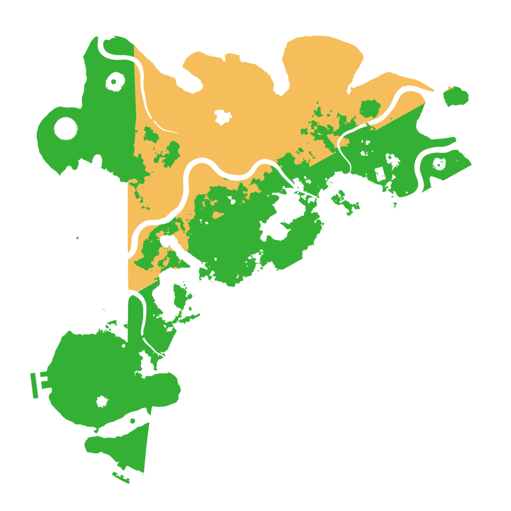 Biome Rust Map: Procedural Map, Size: 4050, Seed: 6778