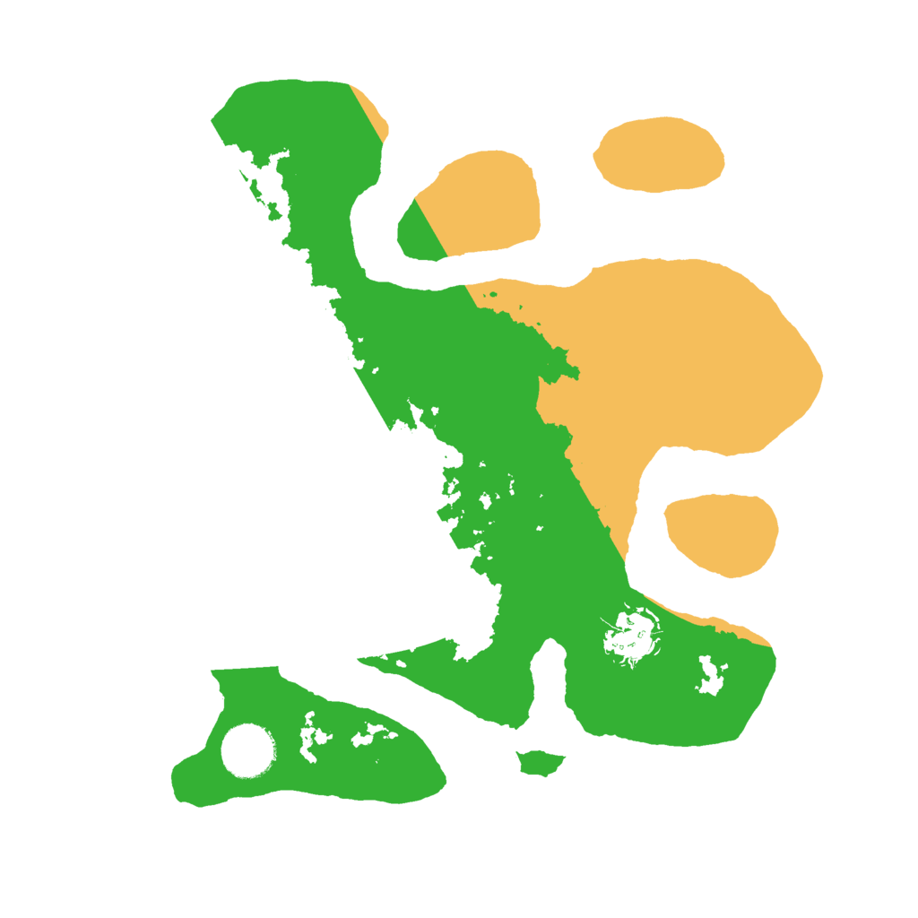 Biome Rust Map: Barren, Size: 3000, Seed: 781673761