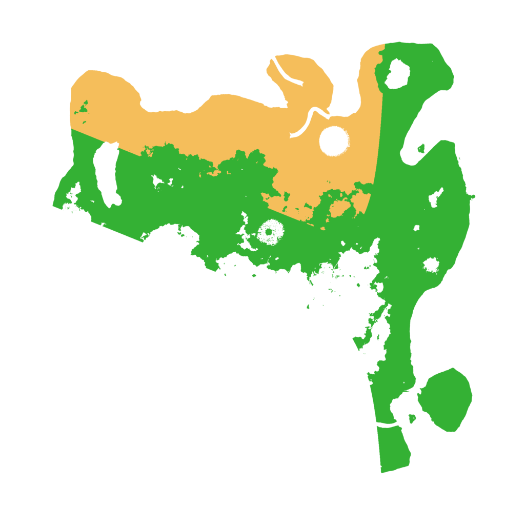 Biome Rust Map: Procedural Map, Size: 3100, Seed: 165663773