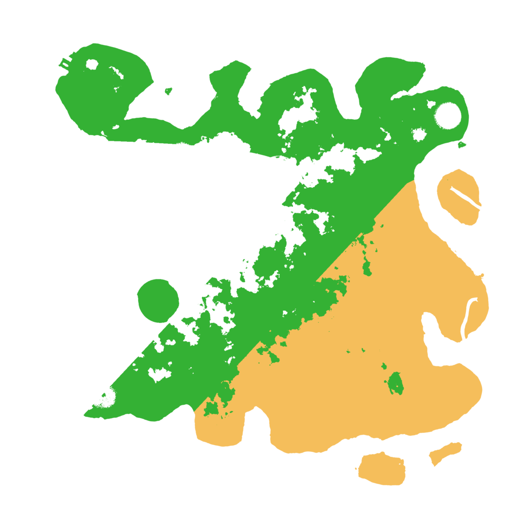 Biome Rust Map: Procedural Map, Size: 3500, Seed: 75484779