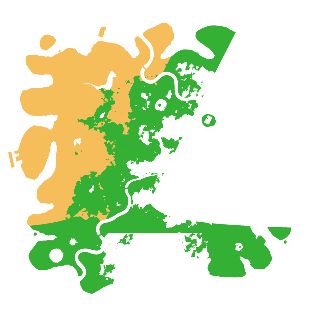 Biome Rust Map: Procedural Map, Size: 4000, Seed: 26423