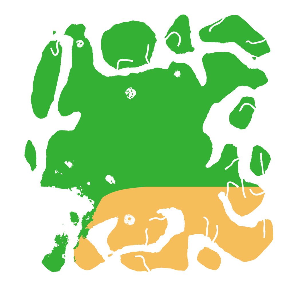 Biome Rust Map: Procedural Map, Size: 4050, Seed: 1233456789