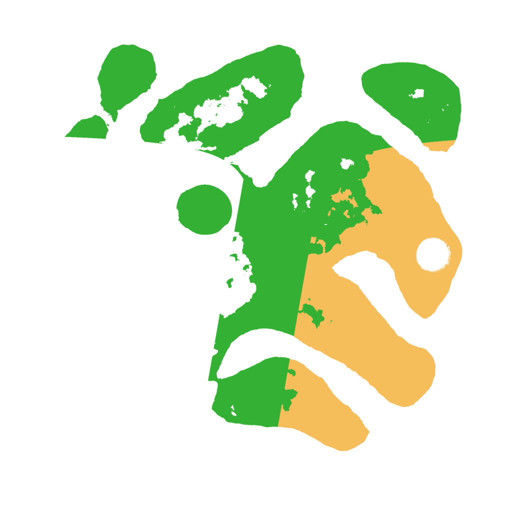 Biome Rust Map: Barren, Size: 2700, Seed: 985643