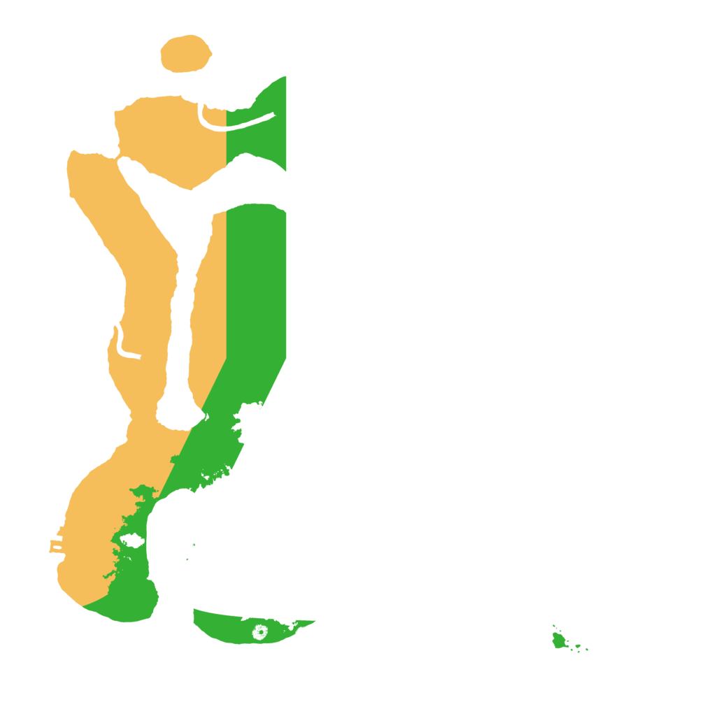 Biome Rust Map: Procedural Map, Size: 3500, Seed: 1543879733