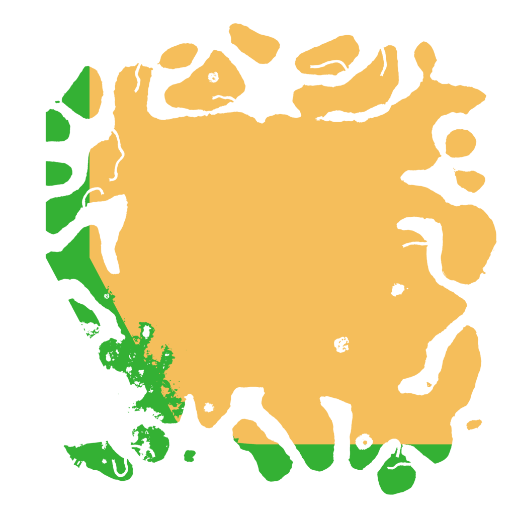 Biome Rust Map: Procedural Map, Size: 5000, Seed: 680004906