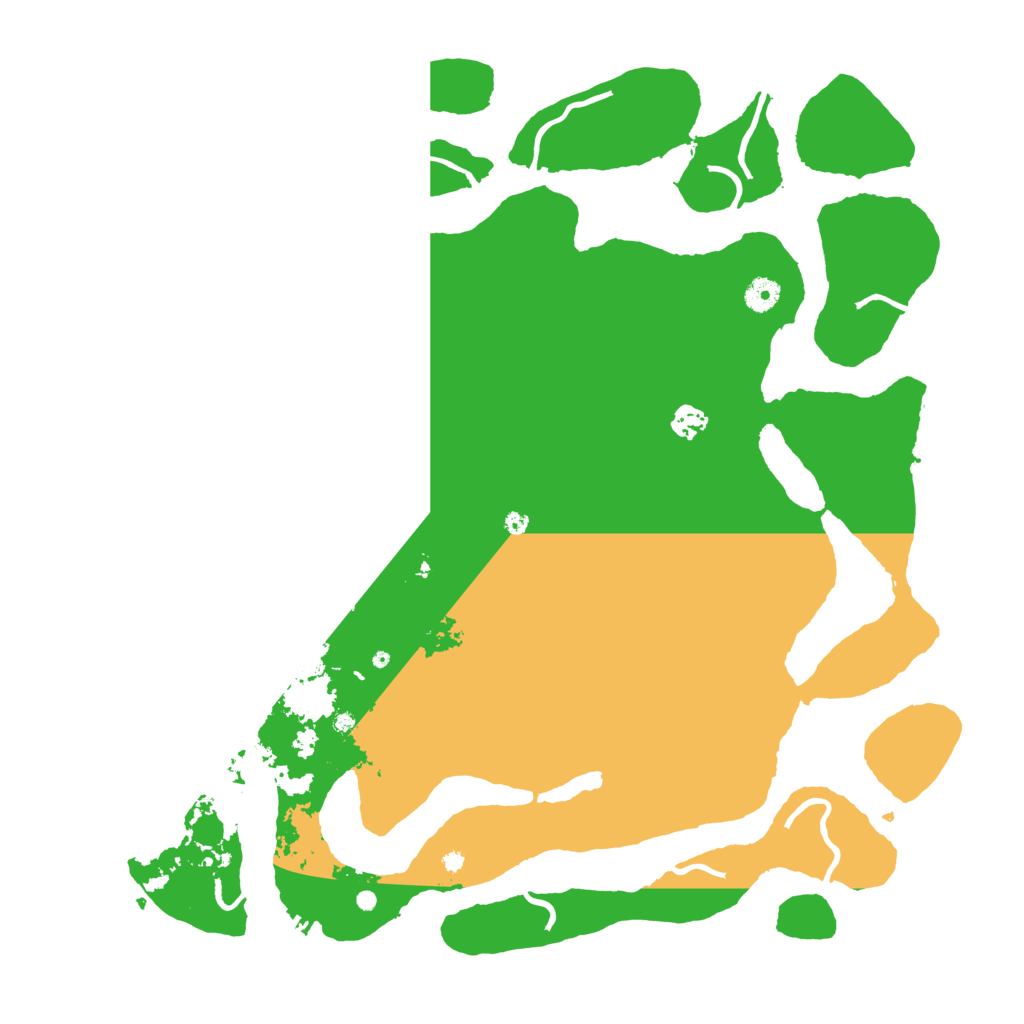 Biome Rust Map: Procedural Map, Size: 4500, Seed: 621452