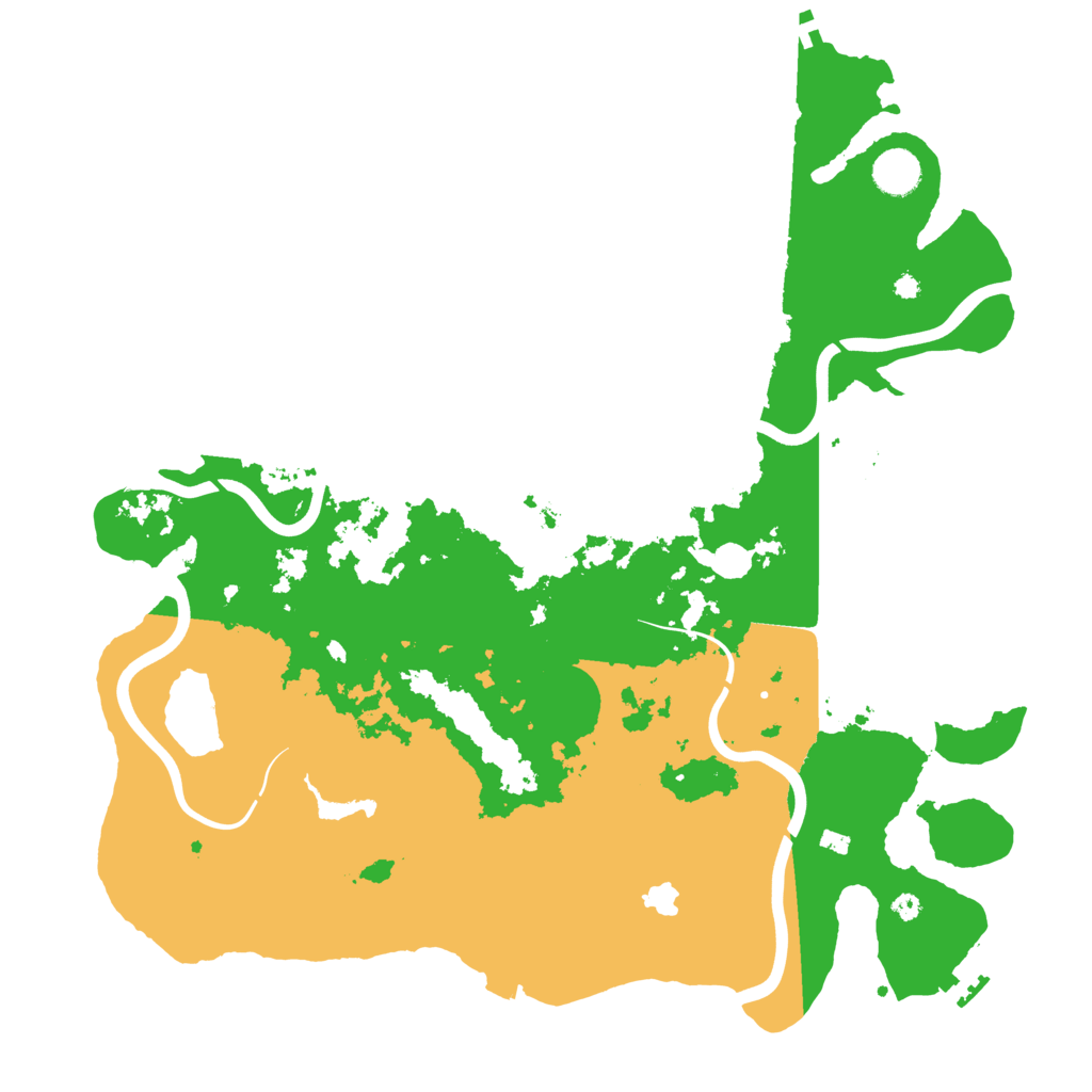 Biome Rust Map: Procedural Map, Size: 4050, Seed: 241852874