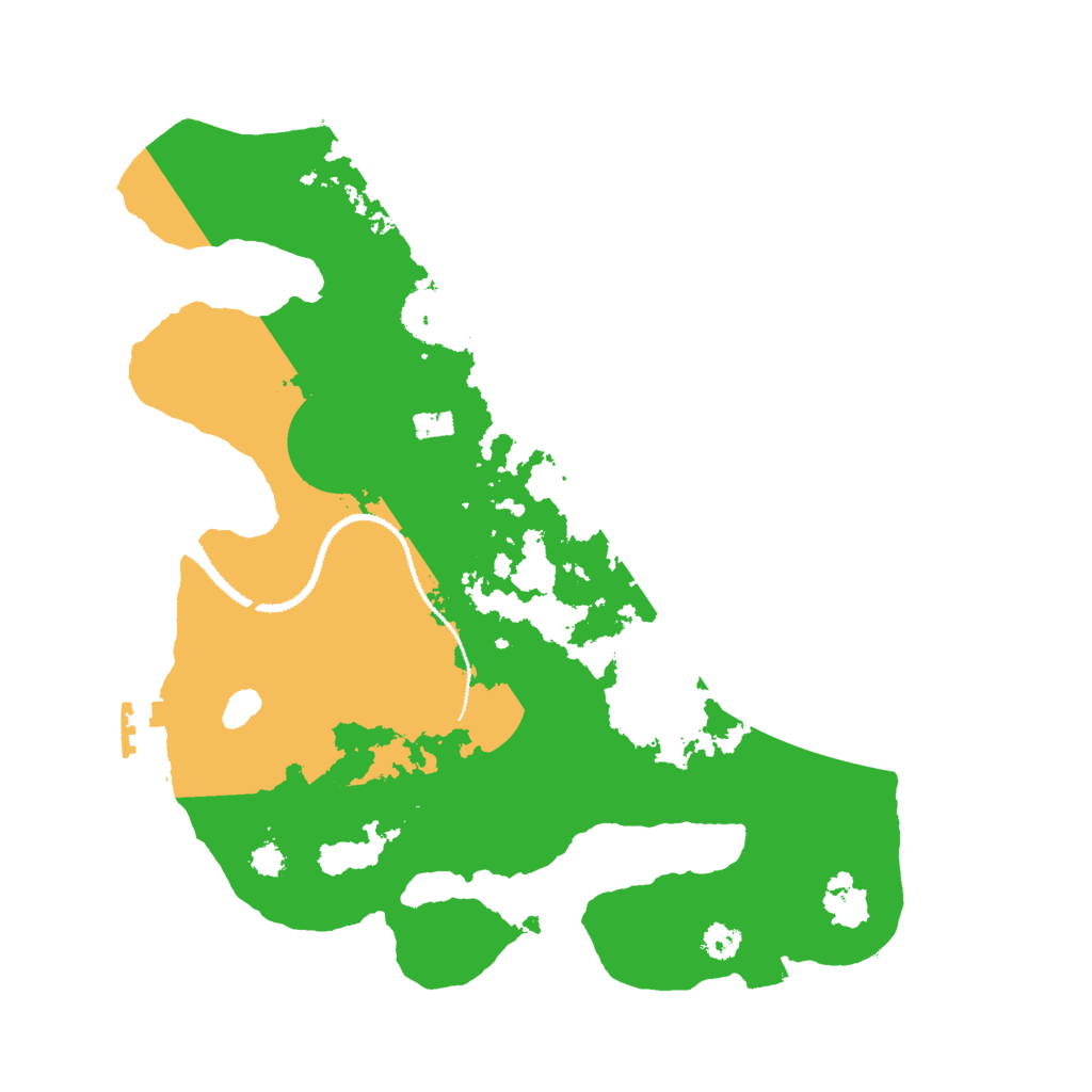 Biome Rust Map: Procedural Map, Size: 3000, Seed: 1429273463