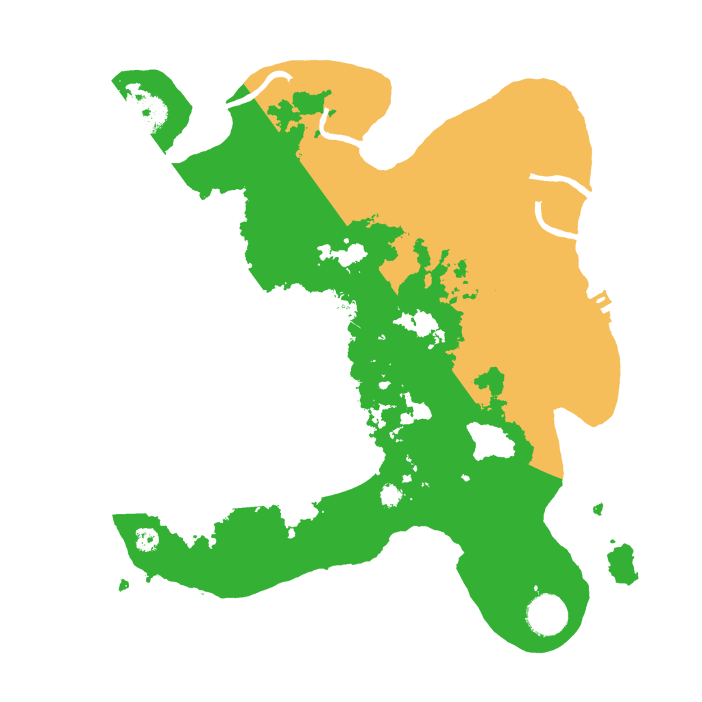 Biome Rust Map: Procedural Map, Size: 3000, Seed: 728911425