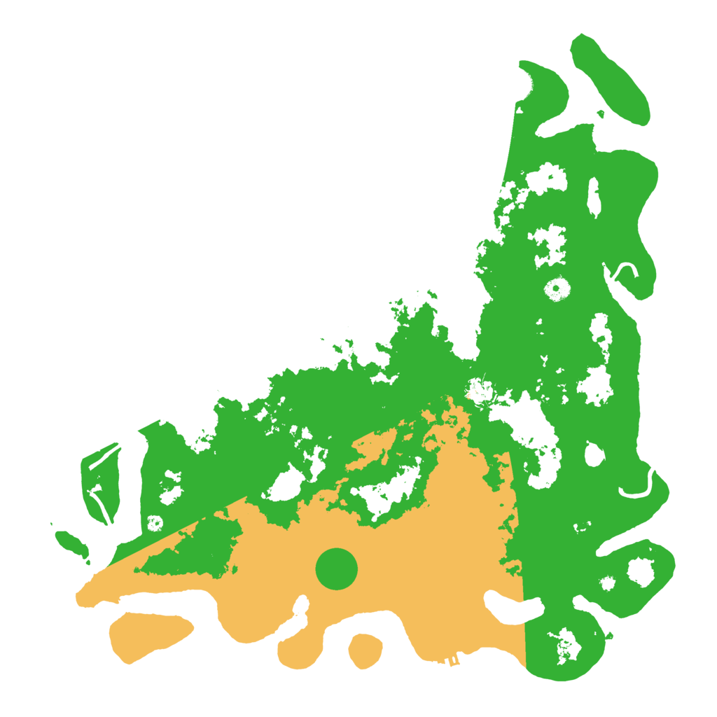 Biome Rust Map: Procedural Map, Size: 4500, Seed: 1344911333