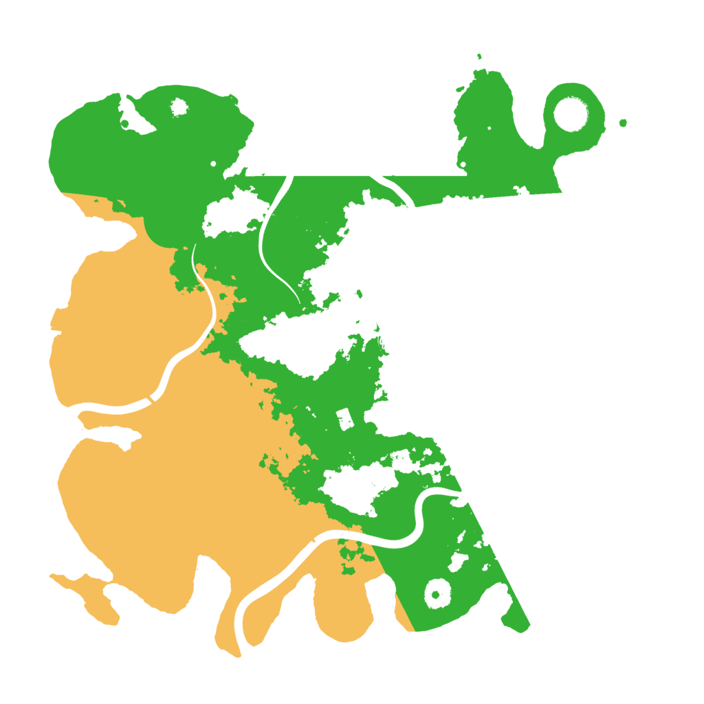 Biome Rust Map: Procedural Map, Size: 3650, Seed: 1889987913