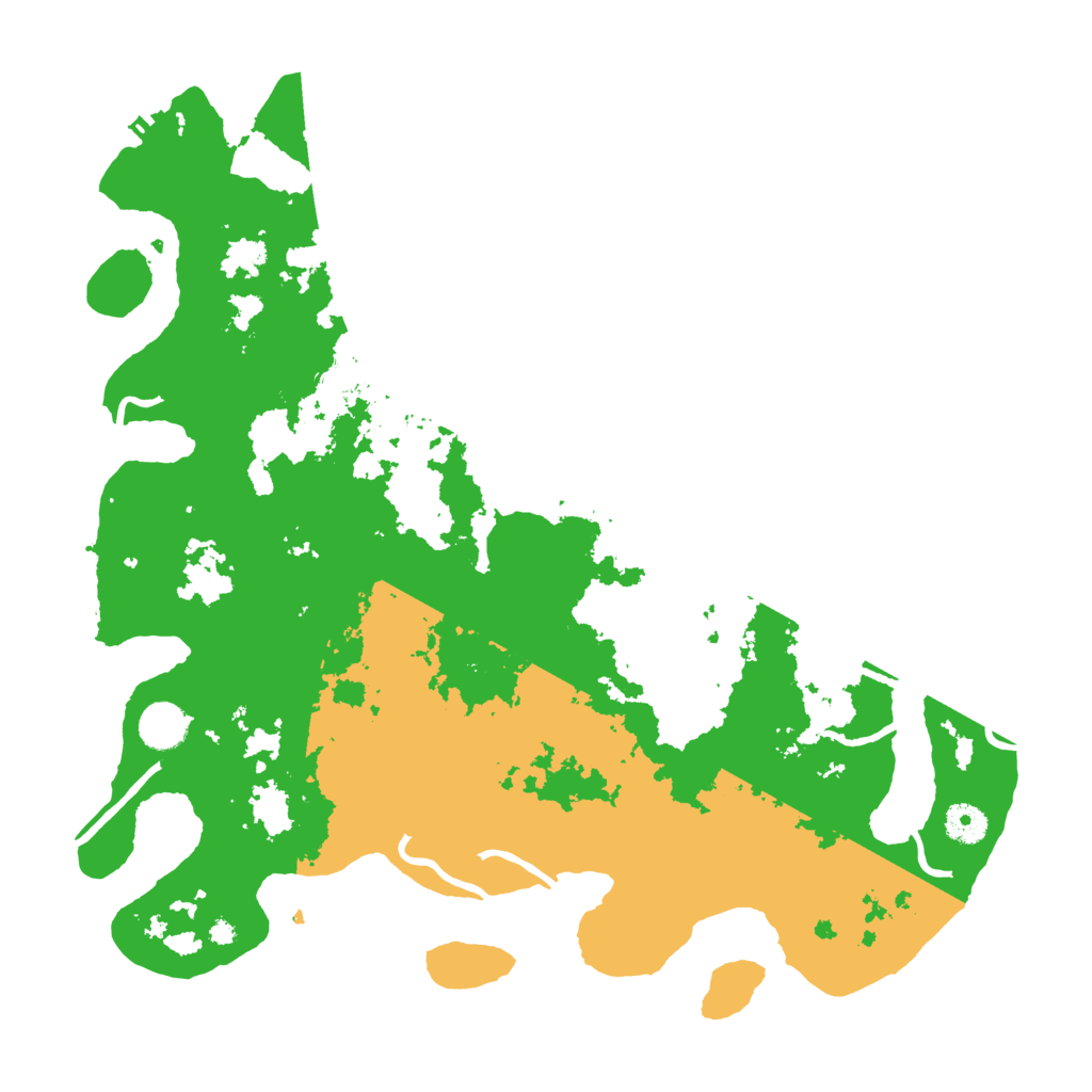 Biome Rust Map: Procedural Map, Size: 4000, Seed: 387779