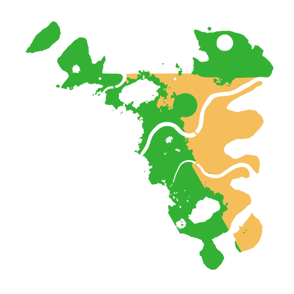 Biome Rust Map: Procedural Map, Size: 3250, Seed: 1635417460