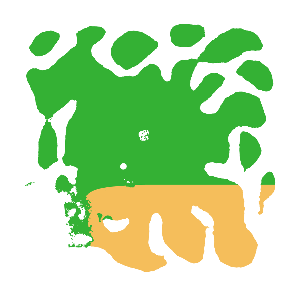 Biome Rust Map: Barren, Size: 4000, Seed: 385476