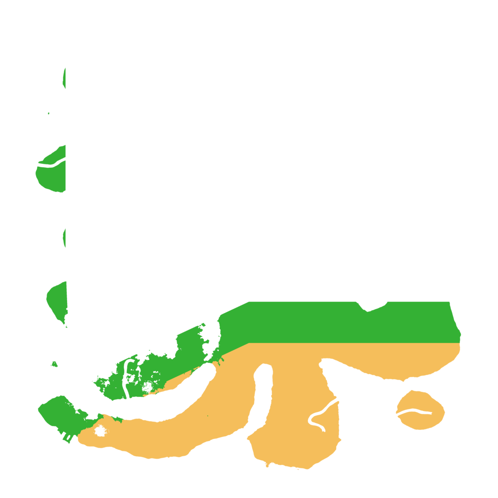 Biome Rust Map: Procedural Map, Size: 3850, Seed: 1298094623